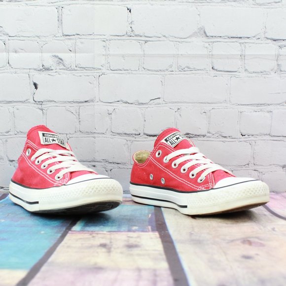 Converse Unisex Low Top Canvas Shoes Size M 5 L 7 - Picture 3 of 9